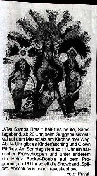 Die original VIVA BRASIL DANCE SHOW