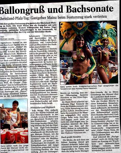 Die original VIVA BRASIL DANCE SHOW