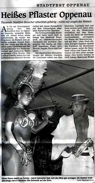 Die original VIVA BRASIL DANCE SHOW