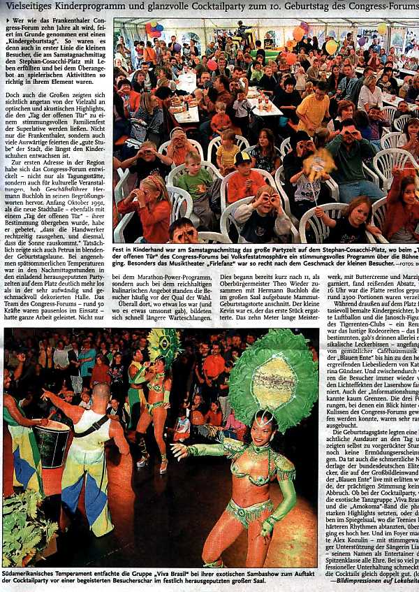 Die original VIVA BRASIL DANCE SHOW