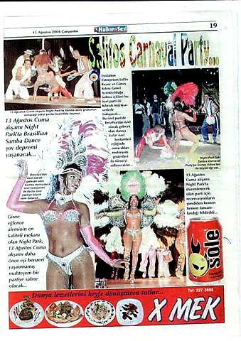 Die original VIVA BRASIL DANCE SHOW