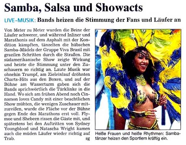 Die original VIVA BRASIL DANCE SHOW